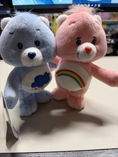 NEW Care Bears GRUMPY AND CHEER BEAR Cuddle Pair, 2002