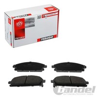 Ferodo ECO-FRICTION BremsbelÄGe Vorne Passend FüR Infiniti Q45 QX4 Nissan Cima P