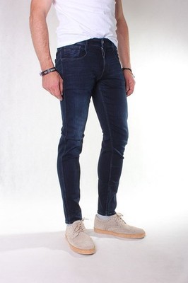 New Replay Men's Jeans M914 41A 781 007B ANBASS, SLIM, Blue