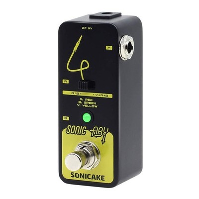 SONICAKE Sonic Aby Box Line Selector Ab Switch Aby Pedal Mini Guitar Effect P...