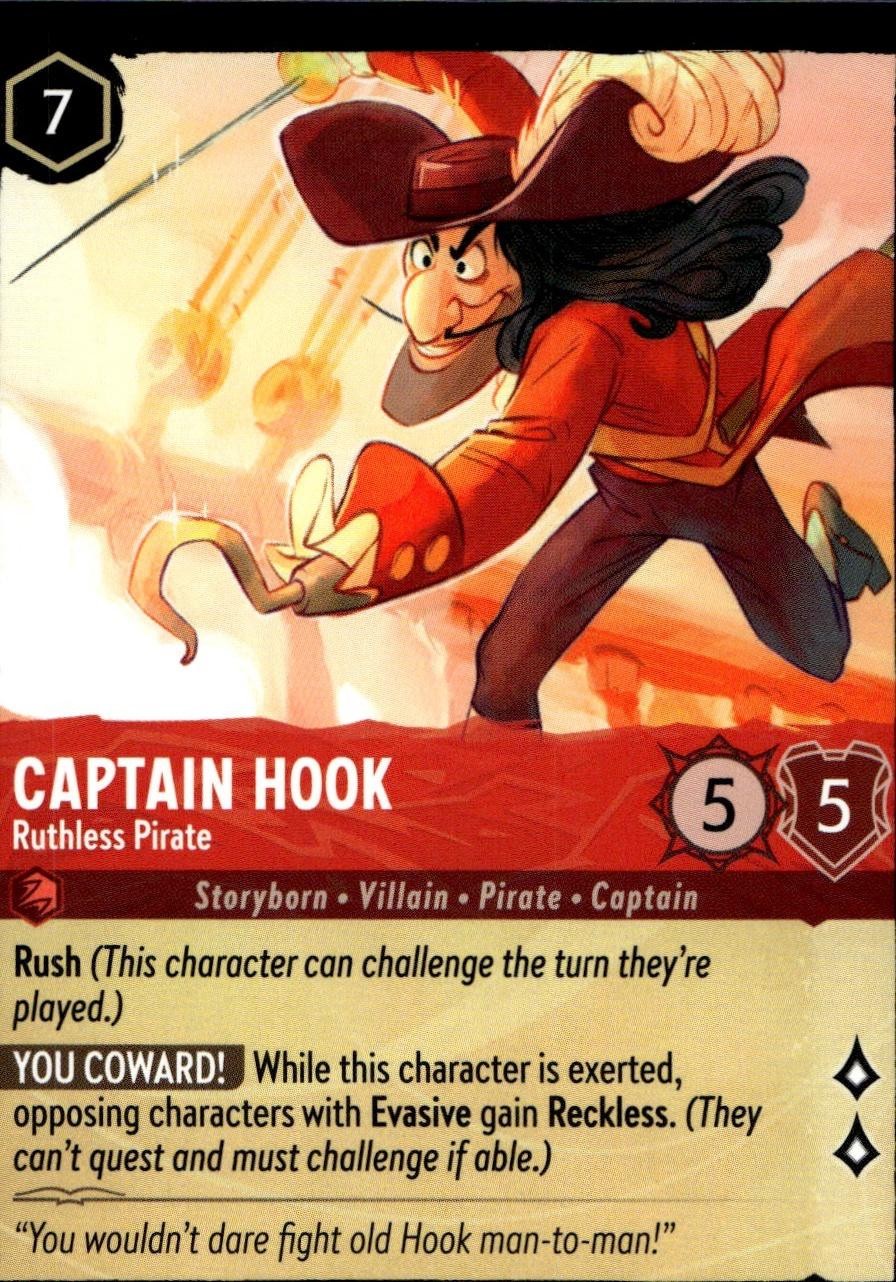 The First Chapter #107/204 Captain Hook