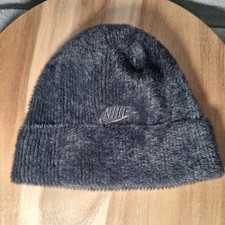 Nike Unisex Peak Flash Knit Beanie Hat BLACK GYM Head Wear Casual Cap FJ8688-237