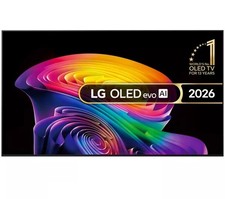 LG OLED55C64LA 55" OLED evo 4K HDR UHD Smart TV 2026 (Line/Scratches/No Stand)