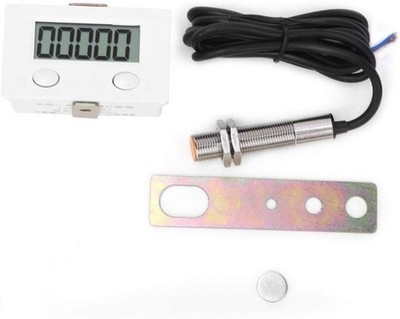 Magnetic Induction Proximity Switch Counter 5 Digit LCD Display Electronic