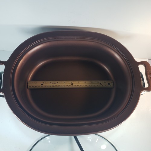 ALL-CLAD 7 qt. Electric Slow Cooker With Nonstick Copper Alluminum Insert - Picture 7 of 12