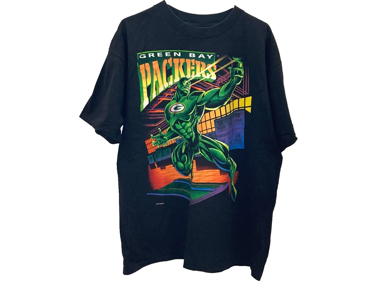 【希少】vintage NFL Green Bay Packers シャツ Men's Green Bay Packers Vintage-Inspired Graphic Tee | Men's Tops