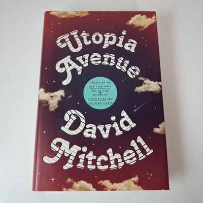 Utopia Avenue David Mitchell HC 2020 1st Ed Random House Red DJ Music Novel