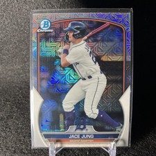 2023 Bowman Chrome - Prospects Jace Jung #BCP-215 Mojo Refractor (RC)