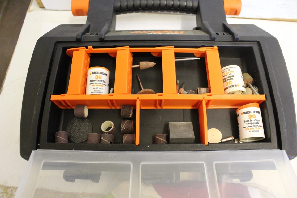 Black & Decker Wizard RT550 Rotary Multi Tool with Case & Accessories. - Image 2 of 4