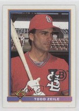 2017 Bowman 70th Anniversary Buybacks Silver Todd Zeile #1991-404 5xq