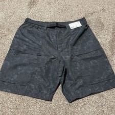 Uniqlo Gray Active Relax Utility Shorts Mens Size L Outdoor Casual