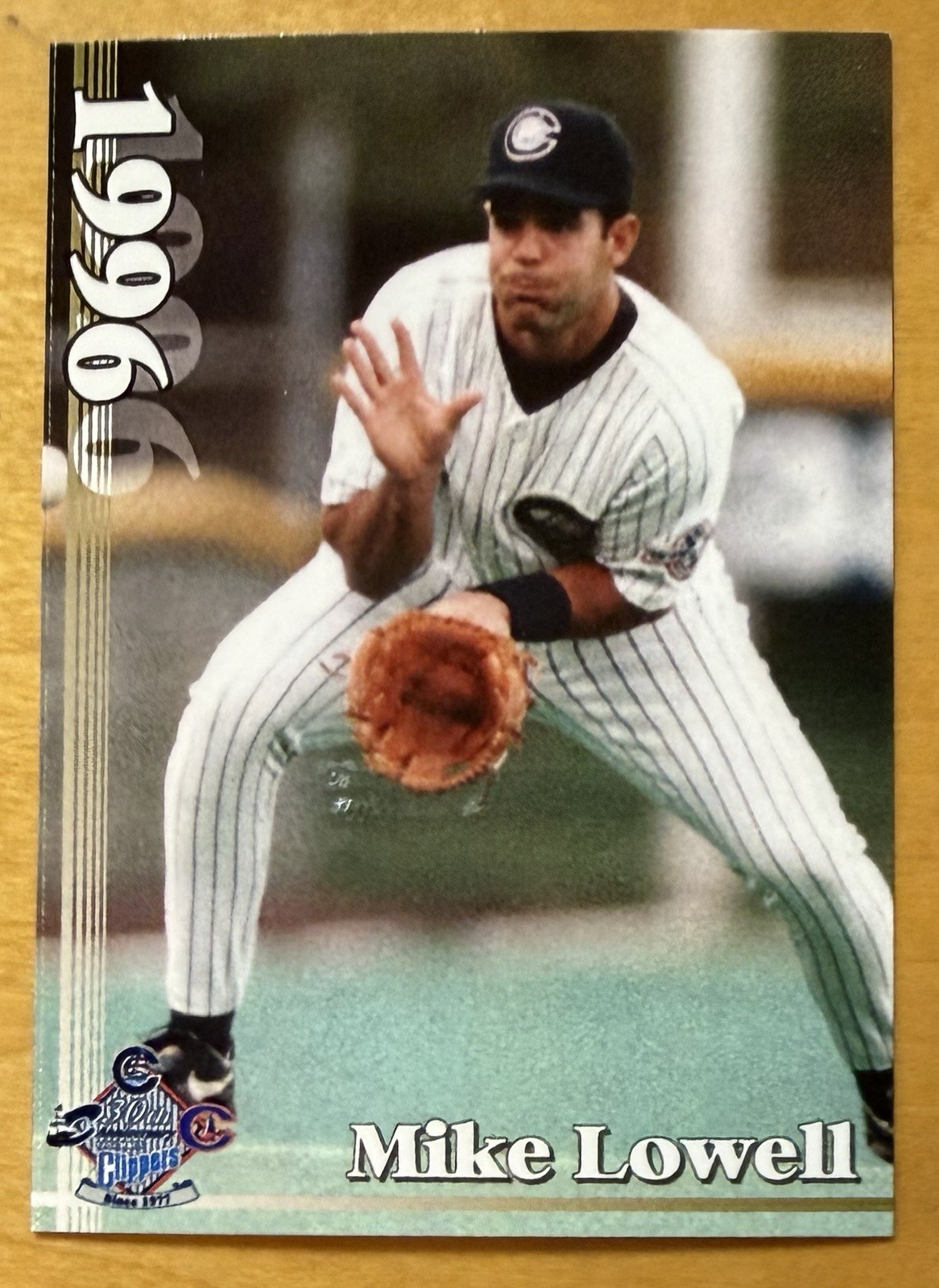 2006 Columbus Clippers Program Cards #NNO Mike Lowell Mint Rare
