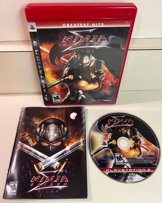 Ninja Gaiden Sigma Greatest Hits PlayStation 3 P3 Game, Manual, 60 FPS, Complete