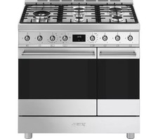 Smeg C92GMX2 Dual Fuel Cooker - Stainless Steel (10980)