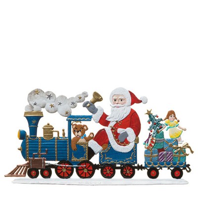 WILHELM SCHWEIZER GERMAN ZINNFIGUREN Christmas Express (5.25'' x 3'')