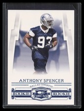 2007 Donruss Threads #211 Anthony Spencer Retail Blue #/350