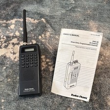 Radio Shack PRO-28 30 Channel Direct Entry Programmable Scanner Cat. No. 20-508