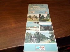 1970 Standard Oil Tampa/St. Petersburg Vintage Road Map