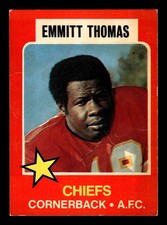 1975 Wonder Bread #2 Emmitt Thomas