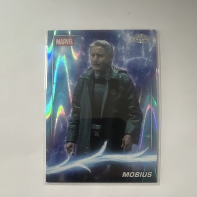 Topps 2025 Chrome Marvel Loki Phase Four #103 Mobius sky blue Raywave 