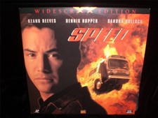 Laserdisc Speed 1994 Keanu Reeves, Dennis Hopper, Sandra Bullock, Jeff Daniels