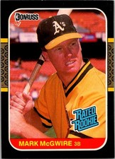 1987 Donruss 46 Mark Mcgwire