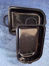 Br&auml;ter / Emaille / DDR / Auflaufform / Kochen / Backen / alt