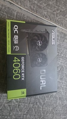 ASUS Dual NVIDIA GeForce RTX 4060 OC 8GB GDDR6 Ray Tracing DLSS 3