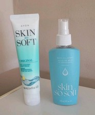 AVON Skin So Soft Original Bath Oil Spray 5fl oz. NEW LOOK. Free Hand Cream.