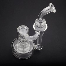 Reciclador de matriz hembra de 14 mm - Tubo de agua de vidrio Perc para golpes suaves