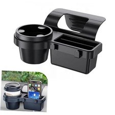 Car Cup Holder, Car Window Multifunctional Organizer, Vehicle 1 PC Black B