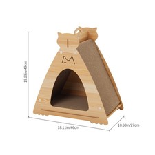 Image of Cat Tree Scratching Post Climbing Activity Centre Sisal Bed Toys Scratcher Tower