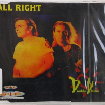 Music Musik MAXI CD Double Vision   All Right NEU