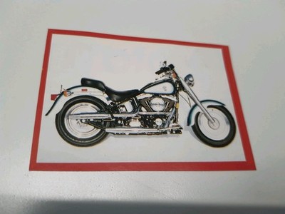 Harley Davidson Fat Boy - No. 11 -  Motorrad - Sticker  von Panini (R3A)
