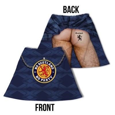 No Scotland No Party - Bausatz (belichtet dahinter) Neuheit Kilt Design - WC 2026
