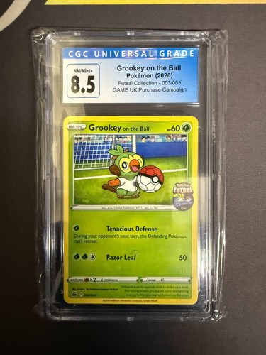 Grookey on the Ball graded CGC 8.5 for sale on eBay