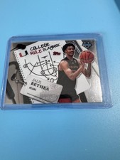 Jalil Bethea Miami Hurricanes Basketball College Rule Playbook Excellent