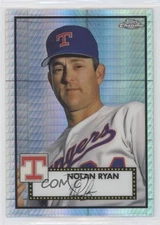 2021 Chrome Platinum Anniversary Mega Box Prism Refractor Nolan Ryan HOF 2g8