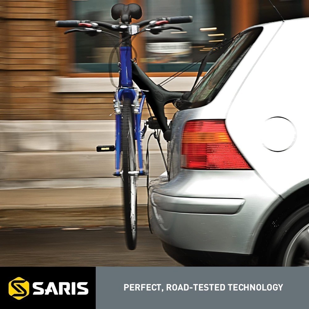Trunk Mount Bike Rack for Cars and SUVs Holds 1 Bicycle Tool-Free Installation