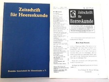 Zeitschrift für Heereskunde - 33. Jahrgang 1969 - Januar bis Dezember in  276661