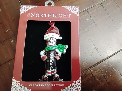 NorthLight Candy Lane Collection TootsieRoll Man Ornament w/ 7 European Crystals