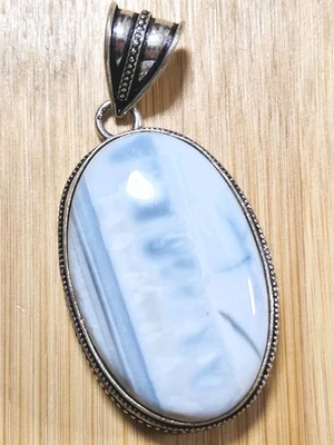 Owyhee Opal Ethno Anhänger - 925 Sterlingsilber - Neu - Bild 1 von 4