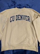 University of Colorado-Denver CU Denver sweatshirt; Men  s Large