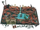 MARX 1958 Prehistoric Times Play Set #3391 Series 500 Plastic Dinosaurs Included