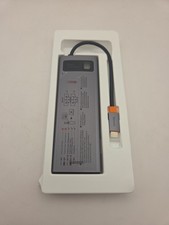 Baseus 9 in 1 USB C Hub 4K 120Hz with 2 HDMI 3 USB 1000Mbps Docking Station READ
