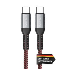 audio pirates USB-C 2.0 Kabel 60W 20V/5A QC 3.0 480 Mbps E-Mark RPF
