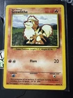 Growlithe 28/102, 1999 Base Set, Pokémon TCG, WotC, Vintage, Uncommon, NM/LP