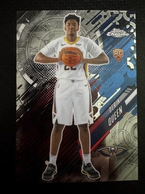 Topps NBA Chrome 2025 No. GT-25 Derik Queen Rookie Go Time