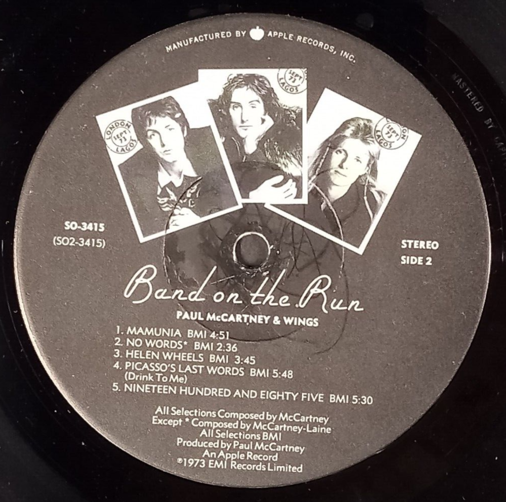 ☆ Wings - Band On The Run / レコード PAUL McCARTNEY & WINGS / Band On The Run – TICRO MARKET
