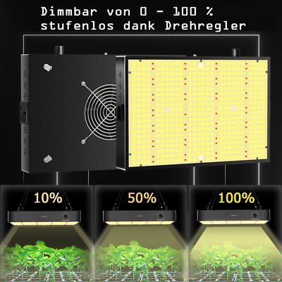 LED Grow Lampe 150W pflanzenlampe Zimmerpflanzen Indoor Upgrade PB1000 JUNG